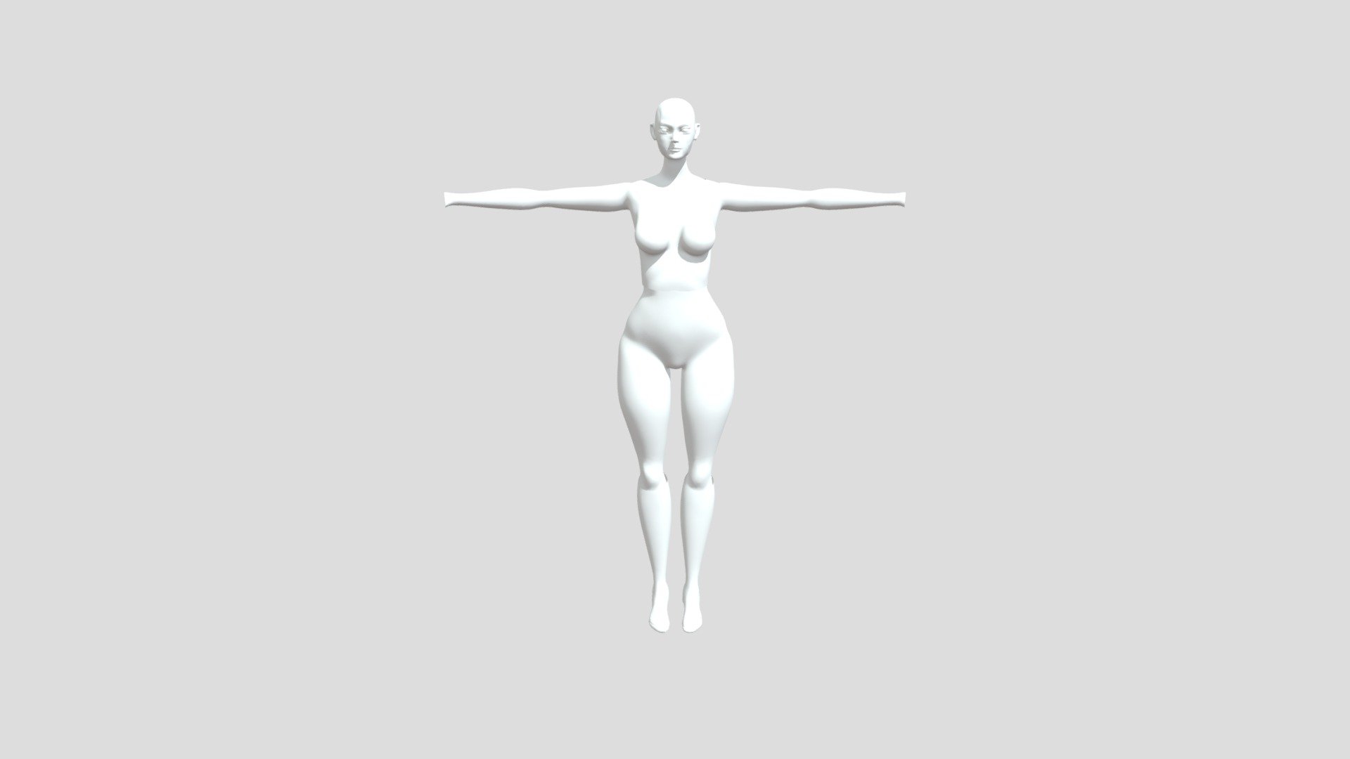 Optimized mesh (no hands) - Download Free 3D model by waifudealer ...