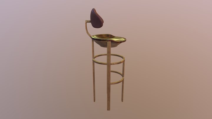 Art Deco Chair 3D Model