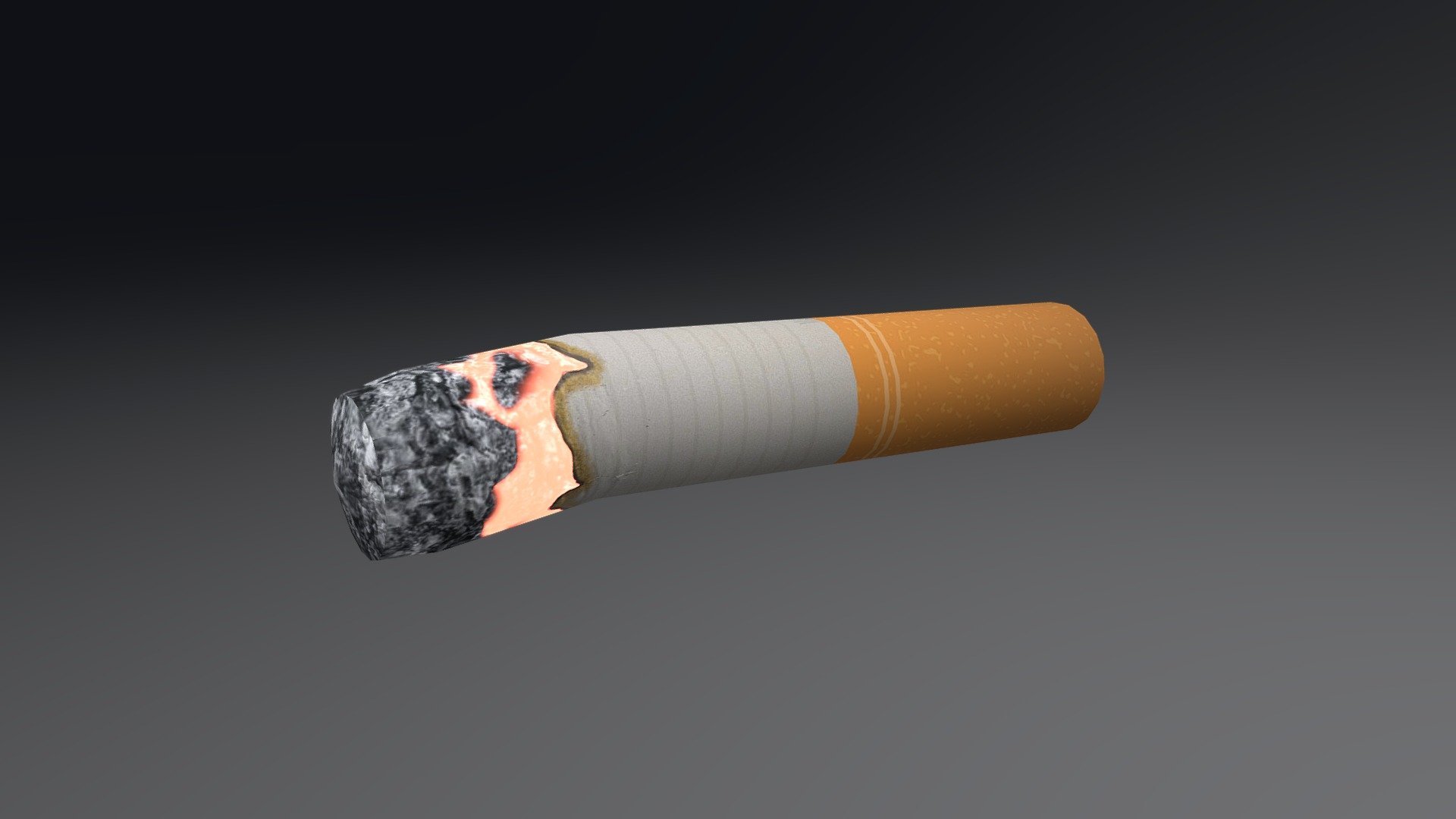 Пачка сигарет 3д модель