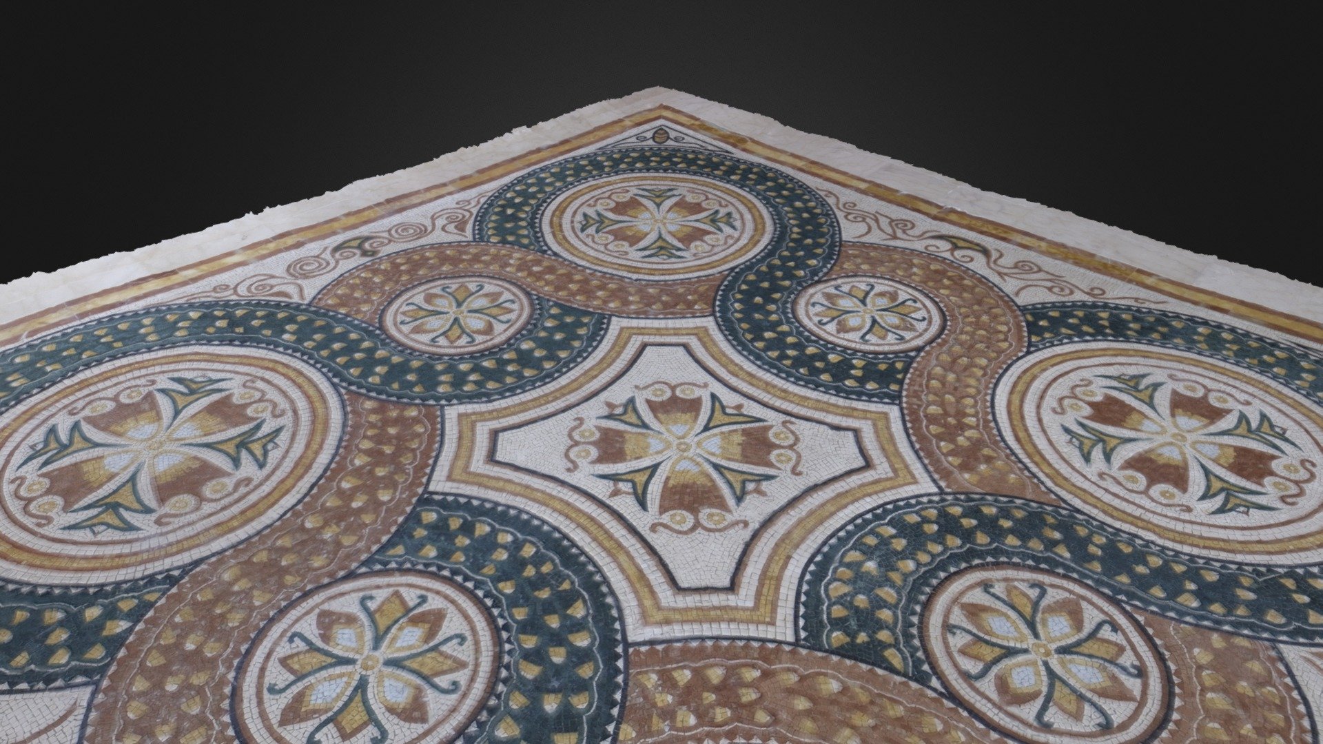 Mosaico del centro de visitantes de Begastri