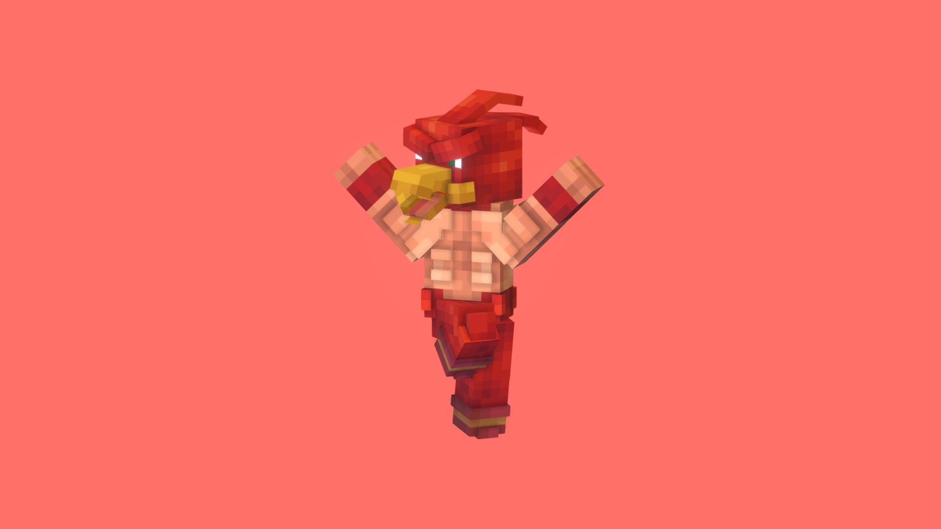 magicians_red_geo - 3D model by sovietodoggo [55c4e64] - Sketchfab