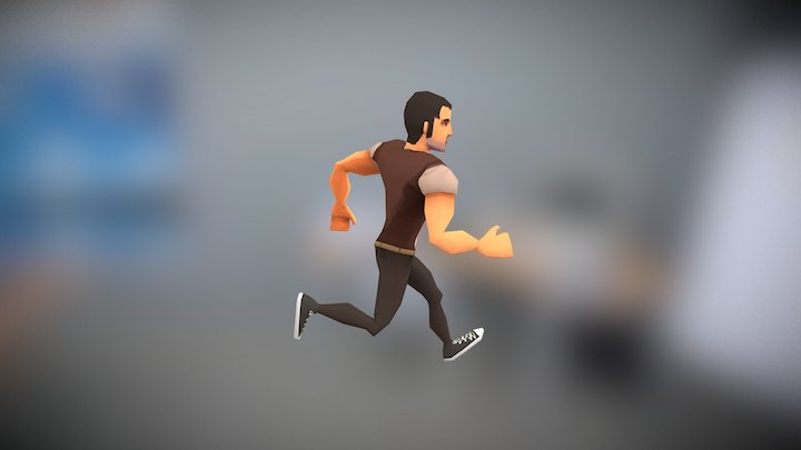Marco the Runner 3D Model