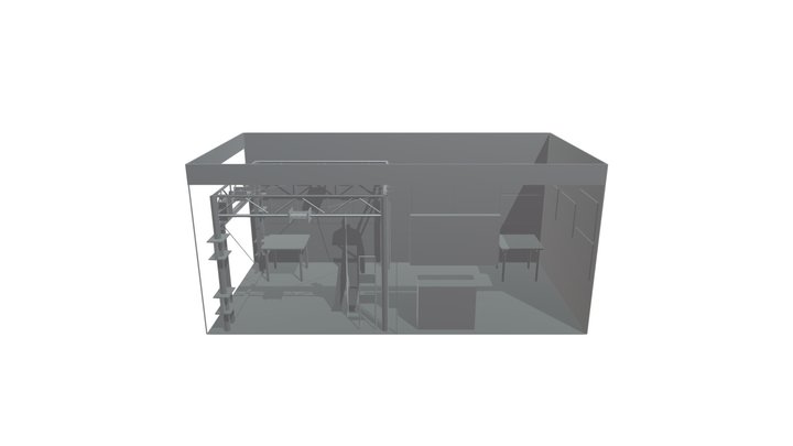 2023建築再生展_展示計画VR 3D Model