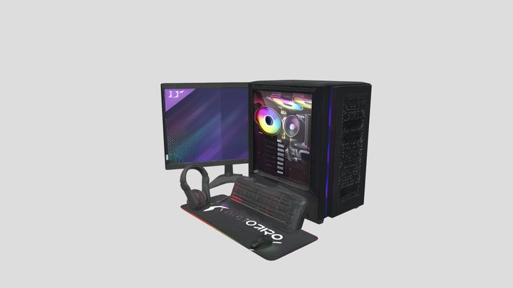 Gamming PC – Modèle 3D gratuit STL