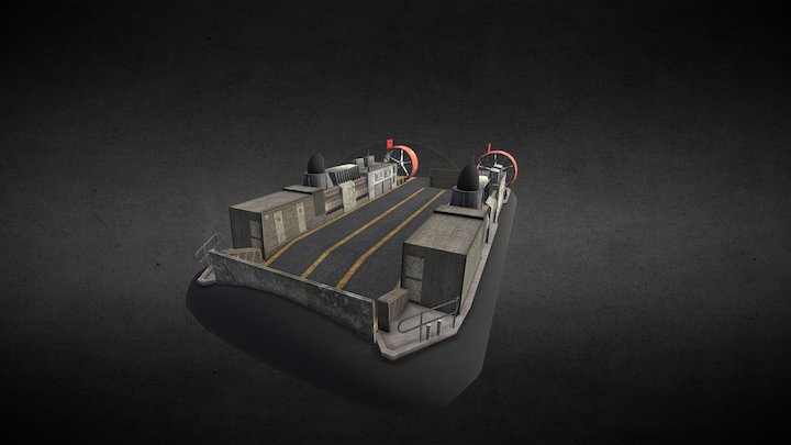 Hovercraft 3D Model