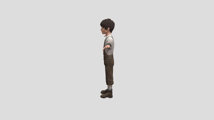 Little boy 3D Model