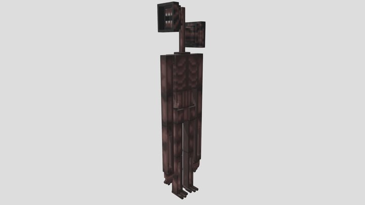 Siren Head Addon V3 3D Model
