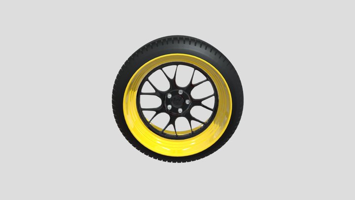 wheels car bbs 3D Model