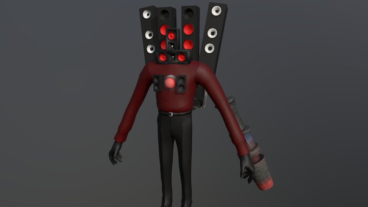 Titan Speakerman 1.0 3D Model