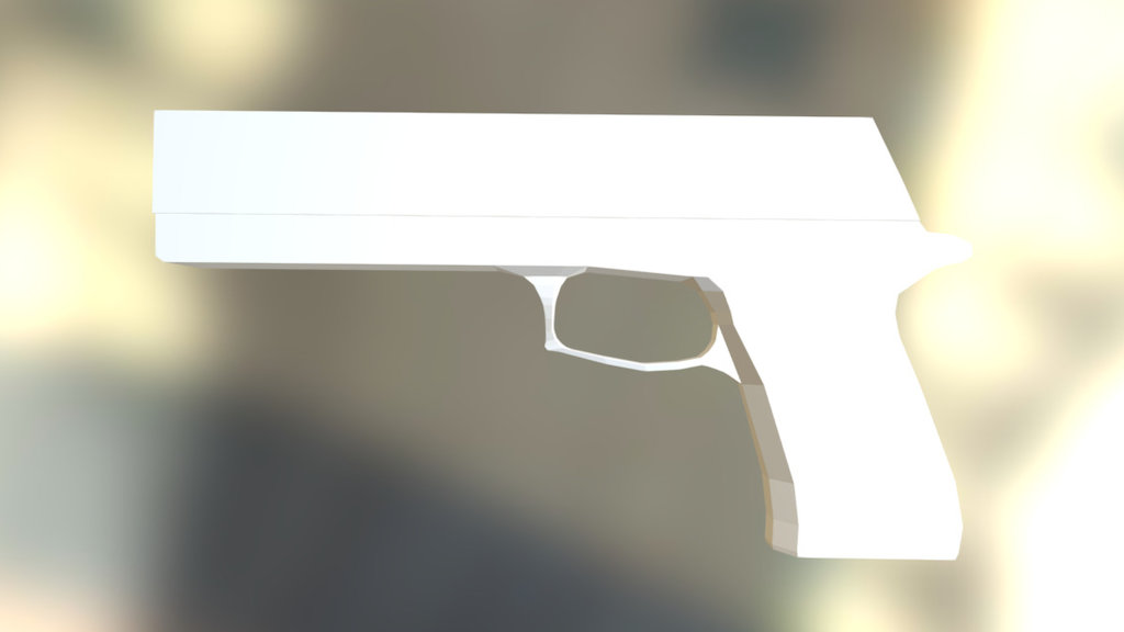 beretta 87 wip - 3D model by Juspu (@dinches_) [55ca554] - Sketchfab