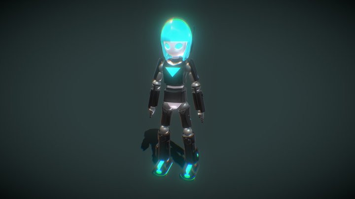 Lady B-2 3D Model
