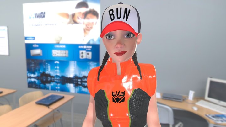 bun 3D Model