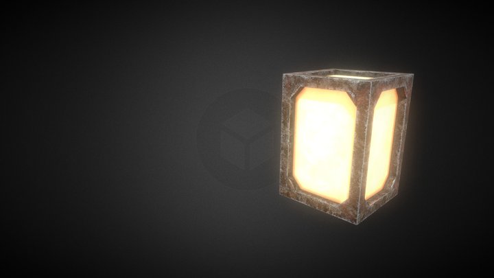 Metal lantern（　金属灯篭　） 3D Model