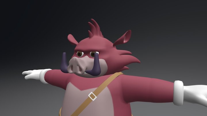 Warthog 3D Model