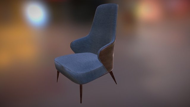 Аrmchair 3D Model