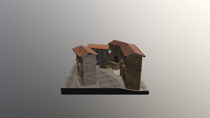City Scene 3D Model