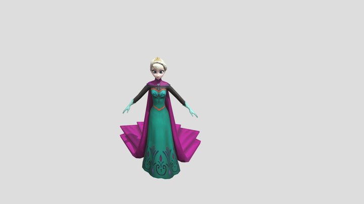 Elsa 3D Model