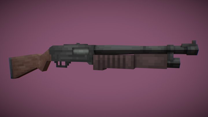 KS-23 | LowPoly 3D Model