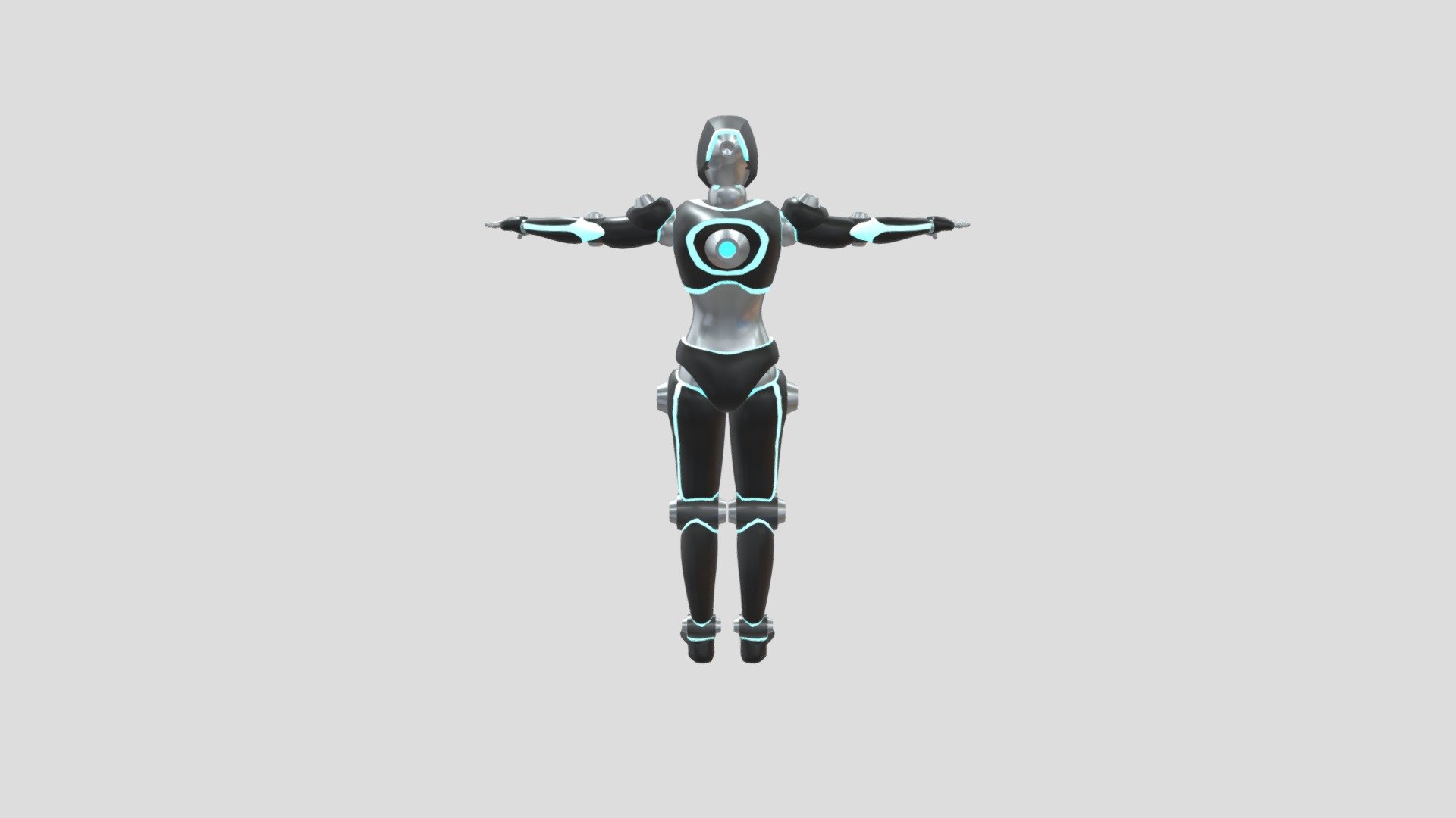 Cyber Runner Basic - 3D model by MrrrBoB [55cdb9a] - Sketchfab