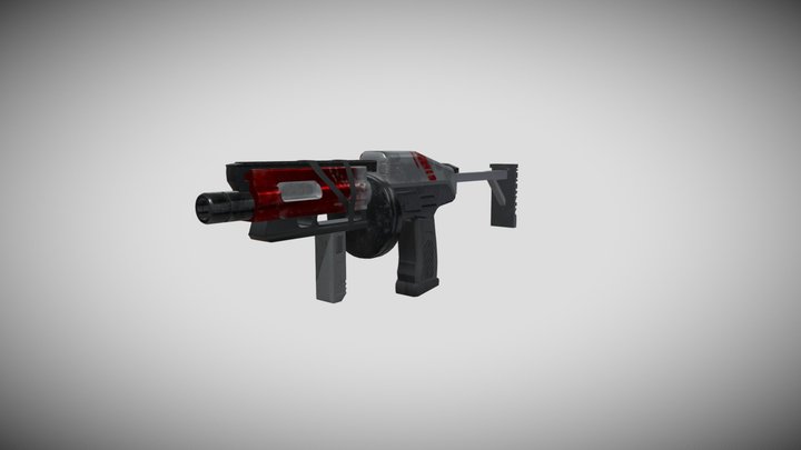 gun-W 3D Model