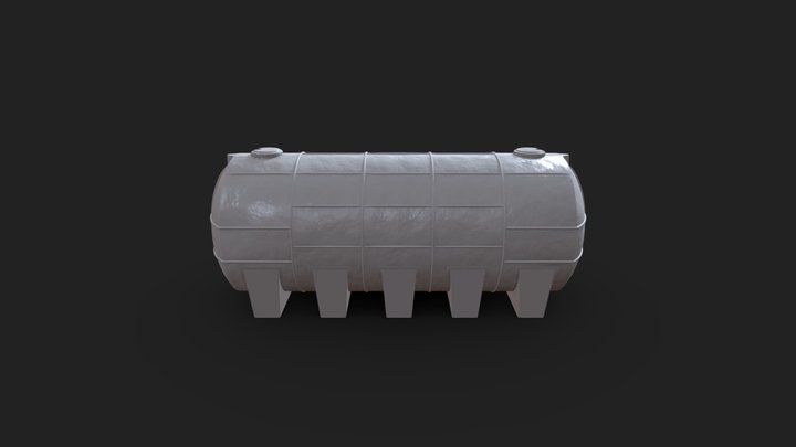 Beşer Polyester - 50K Cylinder 3D Model