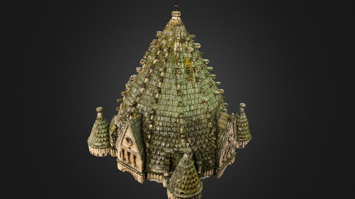 Fotogrametría cúpula catedral vieja de Salamanca 3D Model