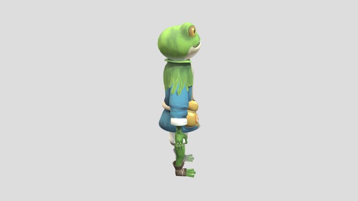 Frog! 3D Model