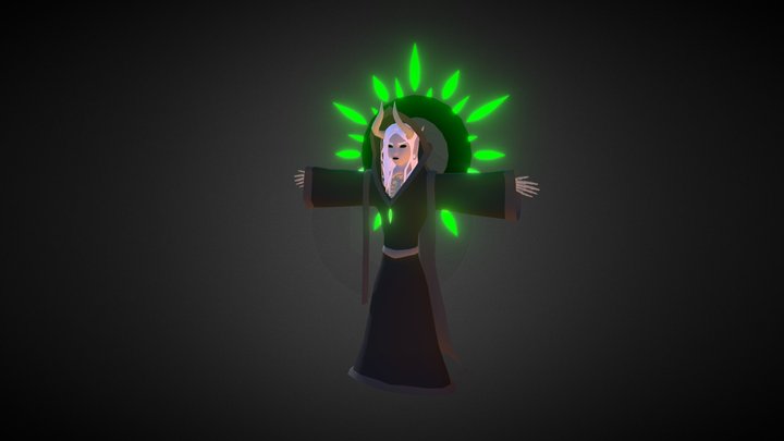 Warlock 3D Model