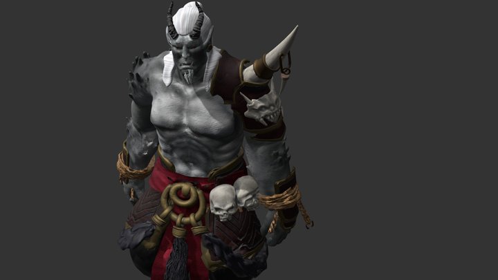 Asura Idle 3D Model