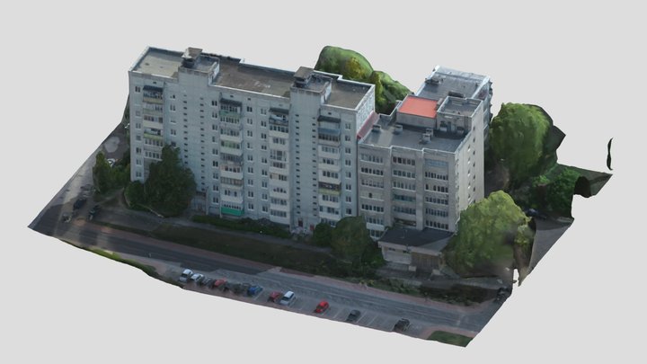 apartment house 3D Model