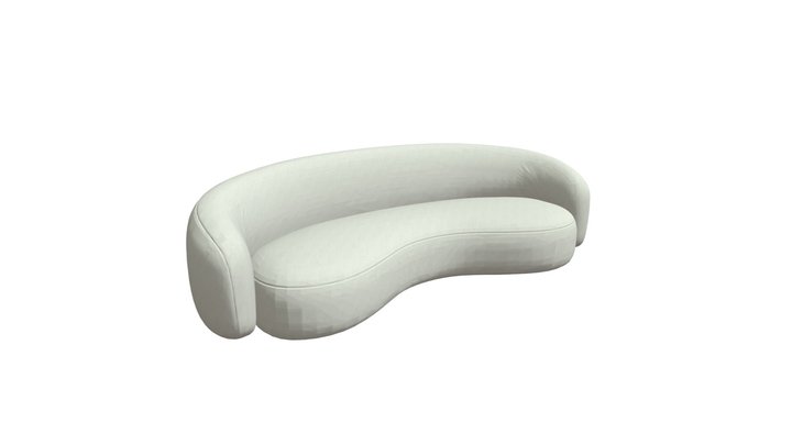 SOFA OSIRES ZEEA AGAVE CASA 3D Model