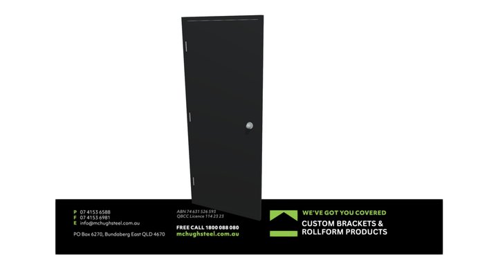 PADSNS PA Door 820 Double Skin Night Sky 3D Model