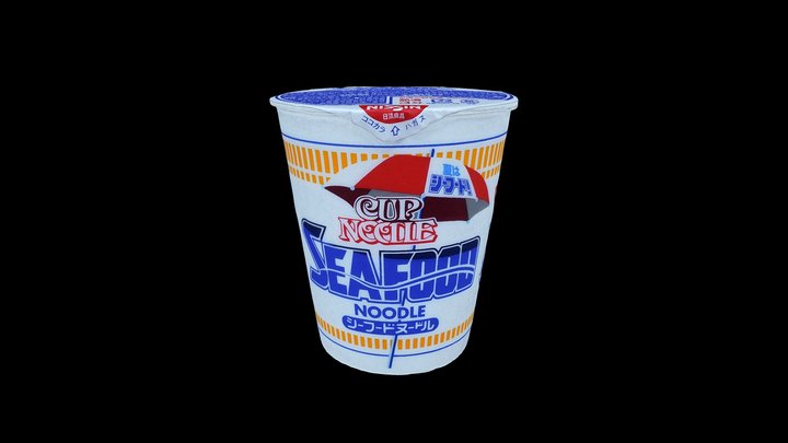 Cup Noodles 3D Model