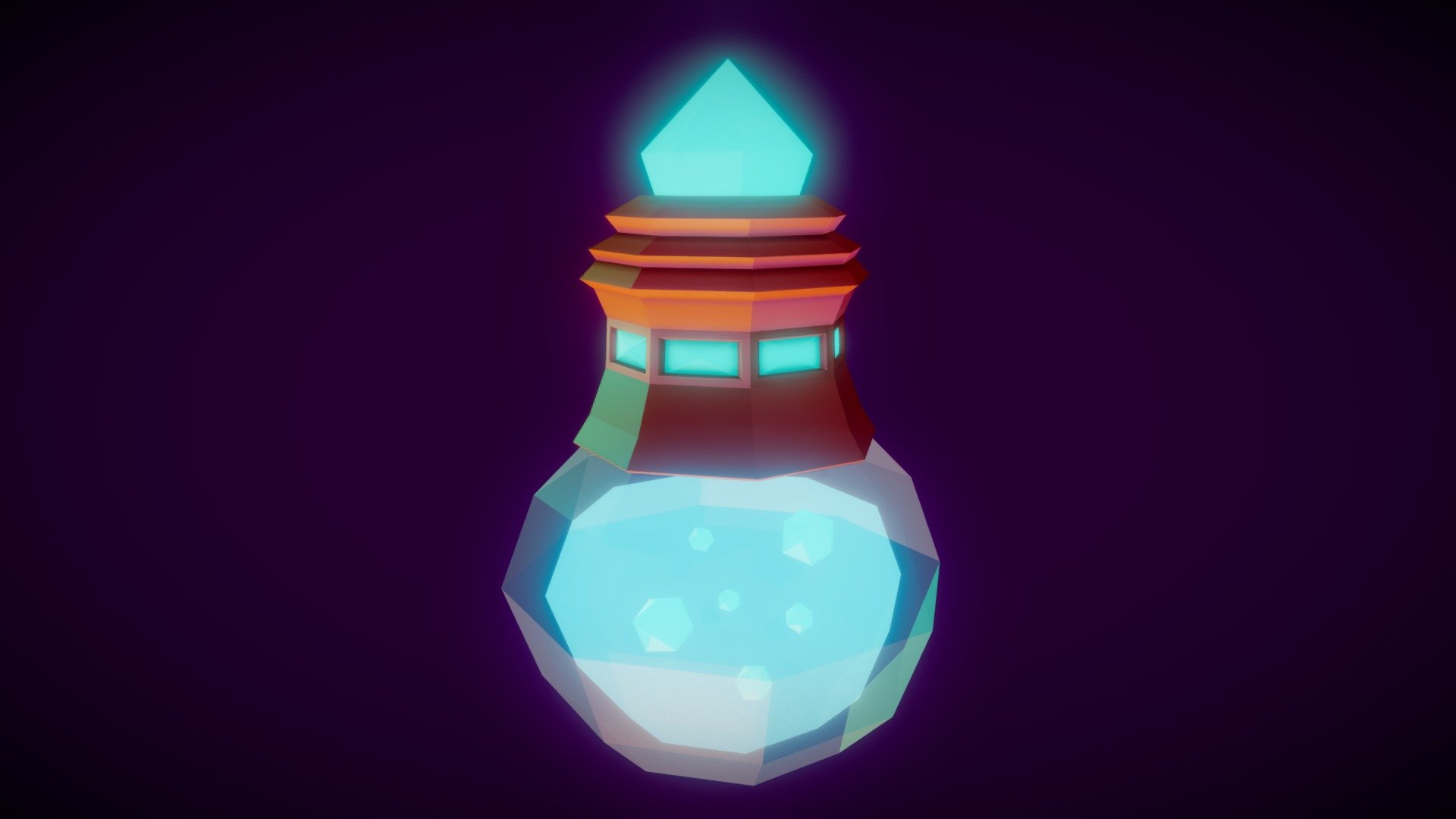 Poción Lowpoly