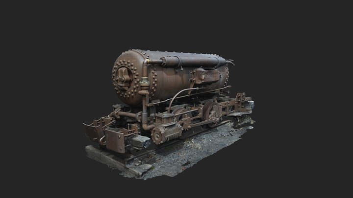 Coal mine, haulage cart