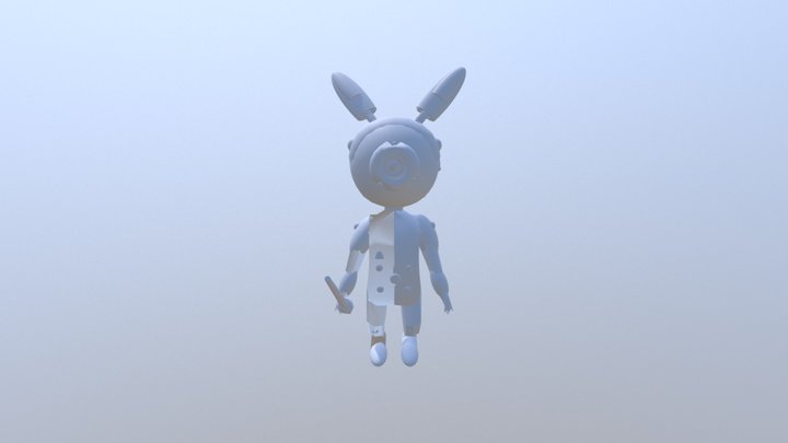 rabbit bot 3D Model