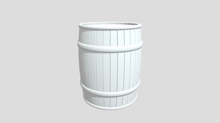 Barrel 3D Model