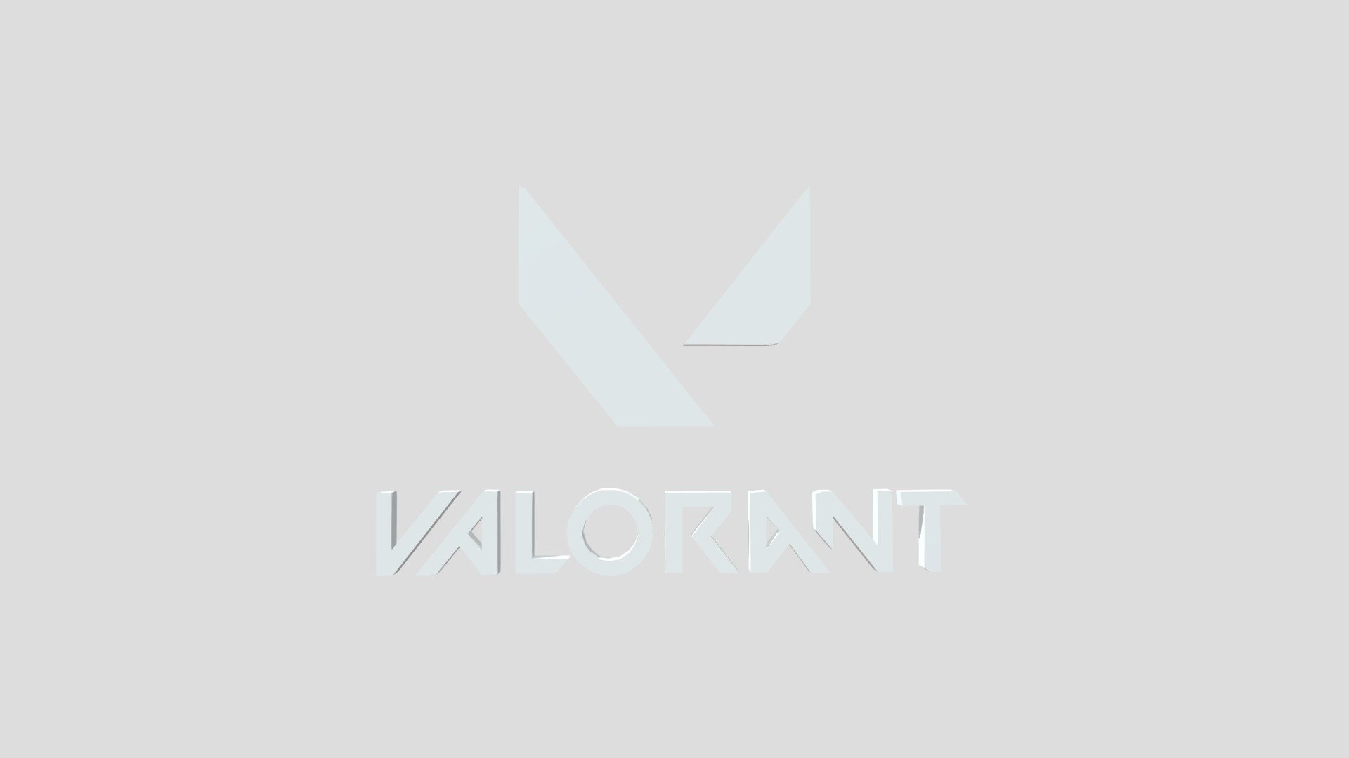 Valorant logotype - Download Free 3D model by False_idol (@falseidol ...