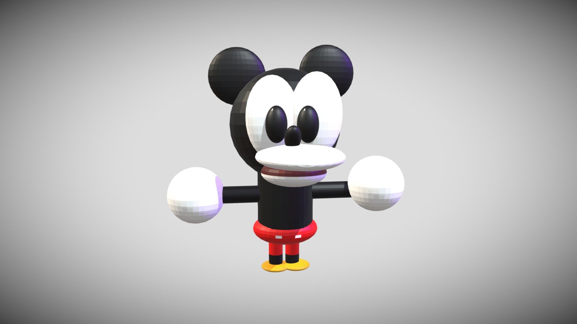 Mickey Hassan Khadair Model - Download Free 3D model by AIUM2 (@Yapoco ...