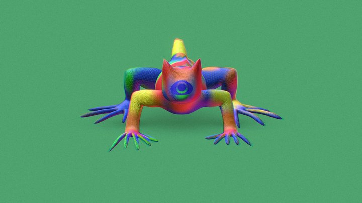 Infrareptile 3D Model