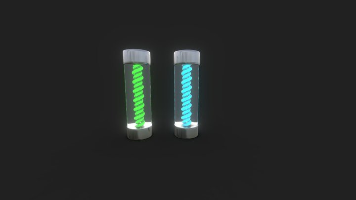T Virus 3D Model