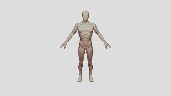 Male_ Basemesh 3D Model