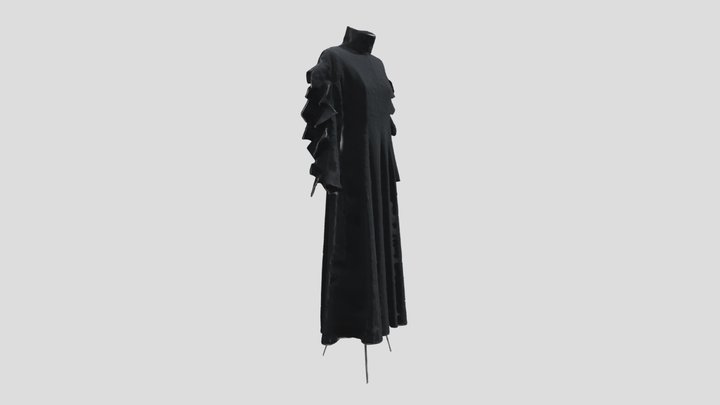2WO+1NE=2 dress 3D Model