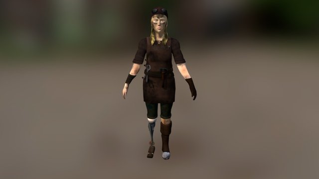 Character Model FINAL 3D Model