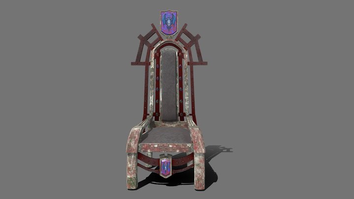 Vampire's Throne 3D Model