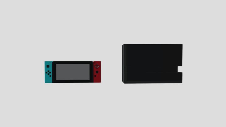 Nintendo switch 3D Model