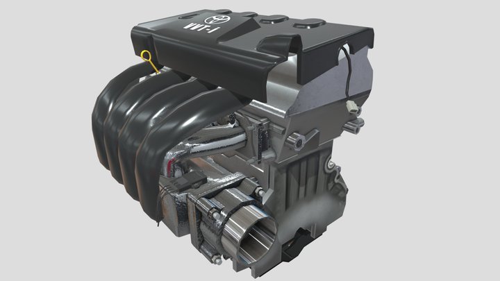 Toyota Engine Sensor 3D Model
