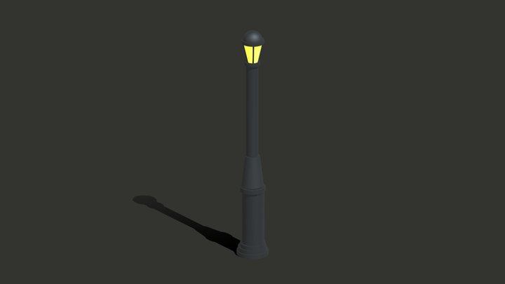 Street Lamp 3D Model