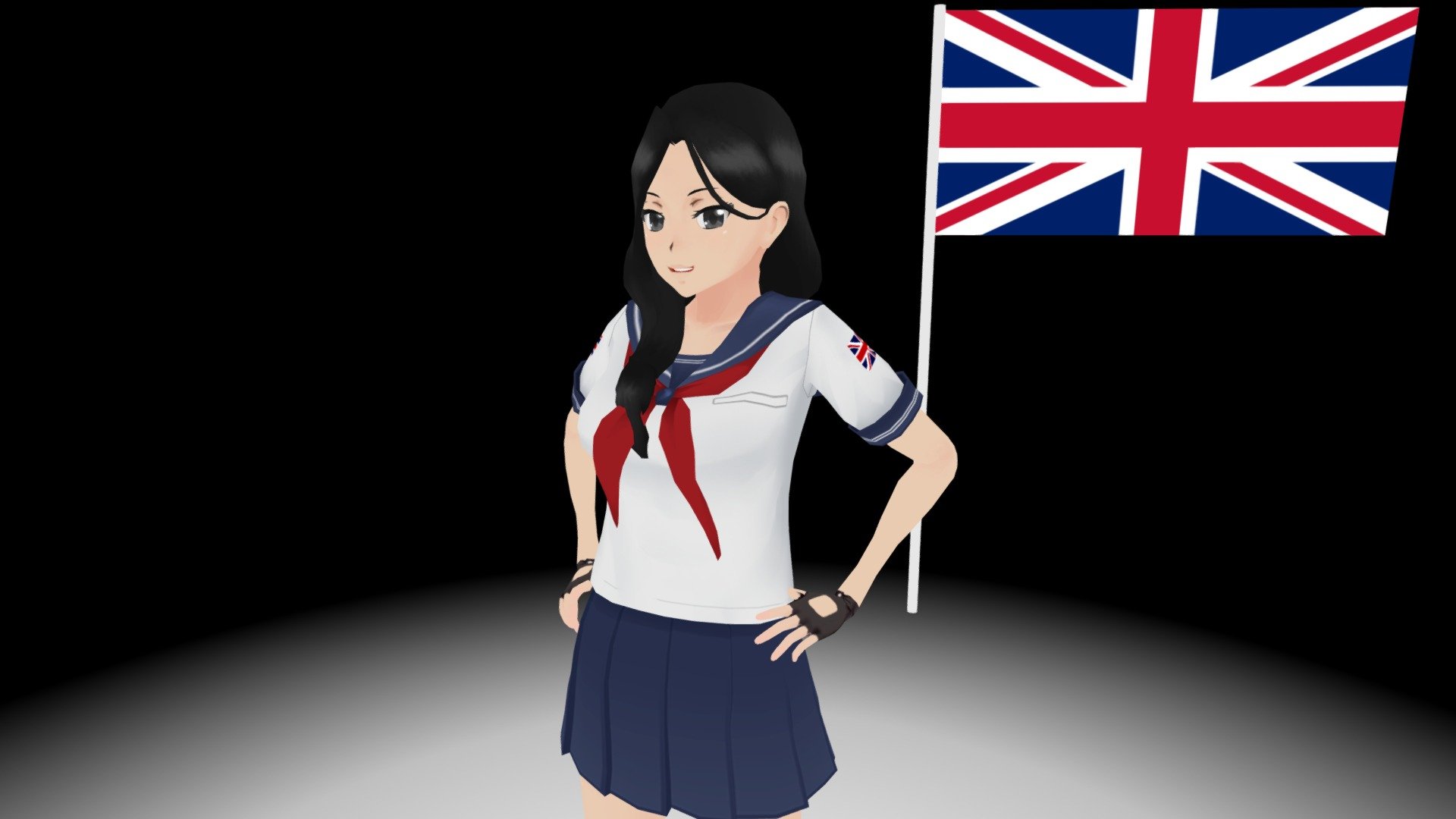 Akane Carver - Yandere Simulator OC - 3D model by MuhammadOkky  (@muhammad.oky2018) [55df2e0] - Sketchfab