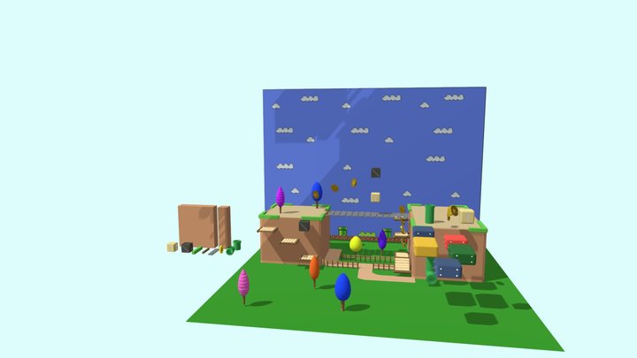 Cenário modular! 3D Model